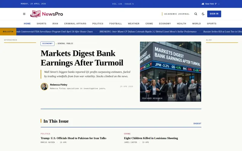 Beacon template homepage